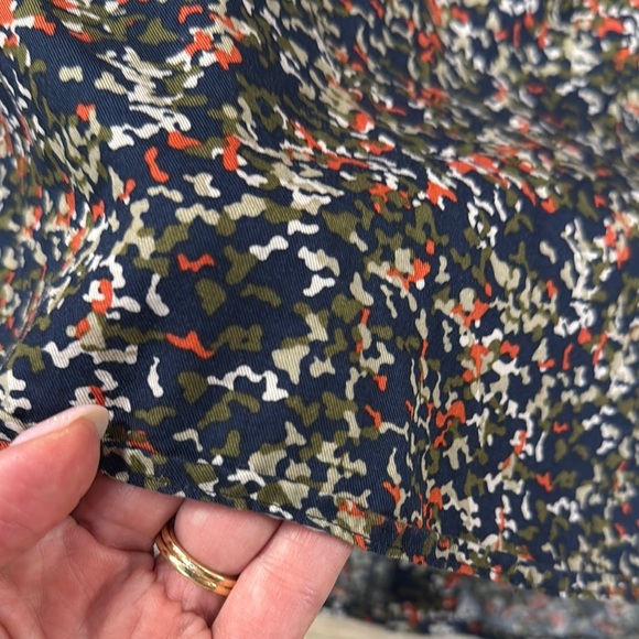 Lucky Brand Mens button up camo print long sleeve shirt - Picture 7 of 8